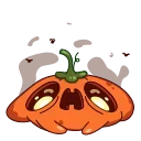 Pumpkin Jack emoji 😔