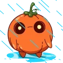 Pumpkin Jack emoji 🌧
