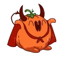 Pumpkin Jack emoji 😈