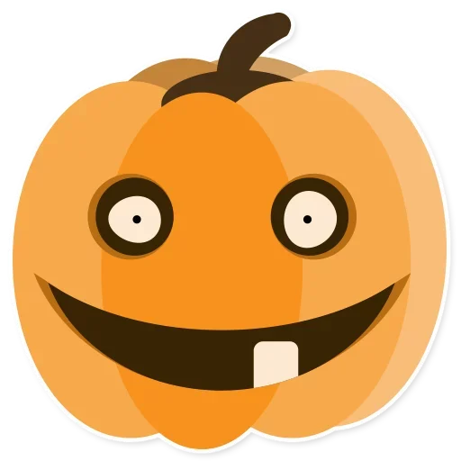 Telegram stikerlari Pumpkin Pump