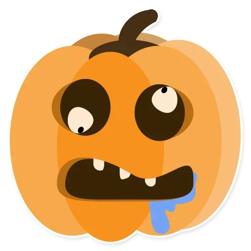 Pumpkin Pump stiker 😵