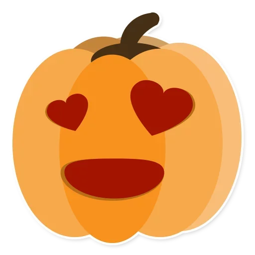 Стикер Telegram «Pumpkin Pump» 😑