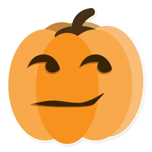 Telegram stiker «Pumpkin Pump» 🙄