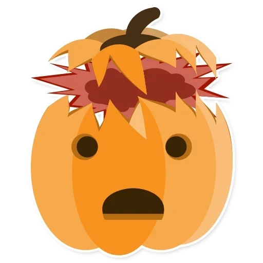 Pumpkin Pump emoji 😬