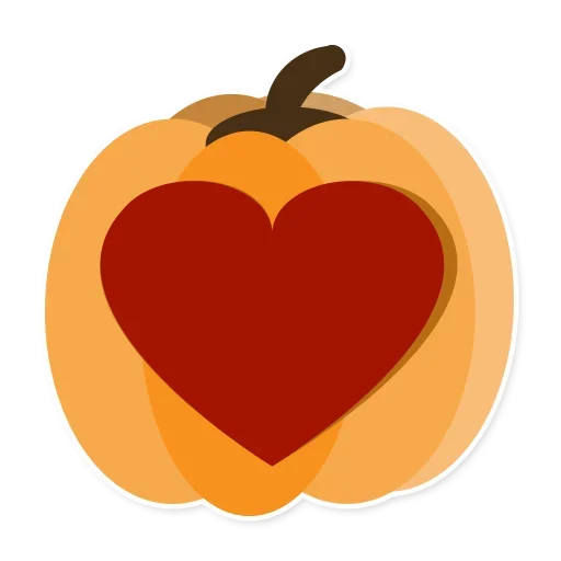 Telegram Sticker «Pumpkin Pump» 😬