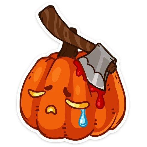 Pumpkin ween emoji 😮