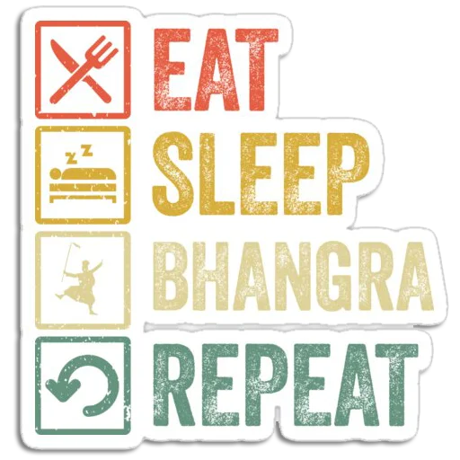 Стікер Telegram «Bhangra ਭੰਗੜਾ» 🌮