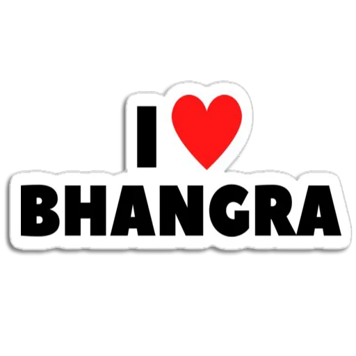 Стікер Telegram «Bhangra ਭੰਗੜਾ» ♥️