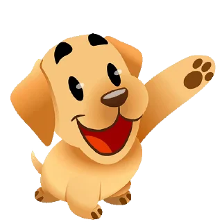 Puppy emoji 👋