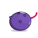 Purple Cherry emoji 😄