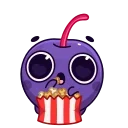 Стікер Purple Cherry 🍿