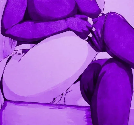Стикер Purple ecchi 🟣