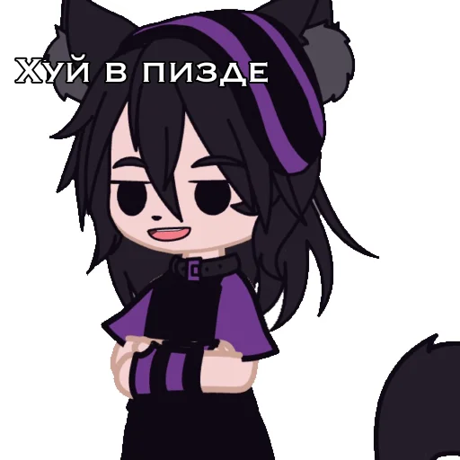 _._purple.cat_._ sticker 🌚
