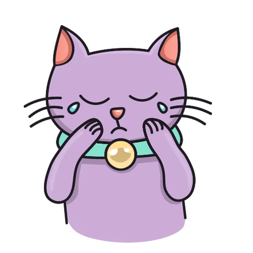 Purple Cat emoji ?