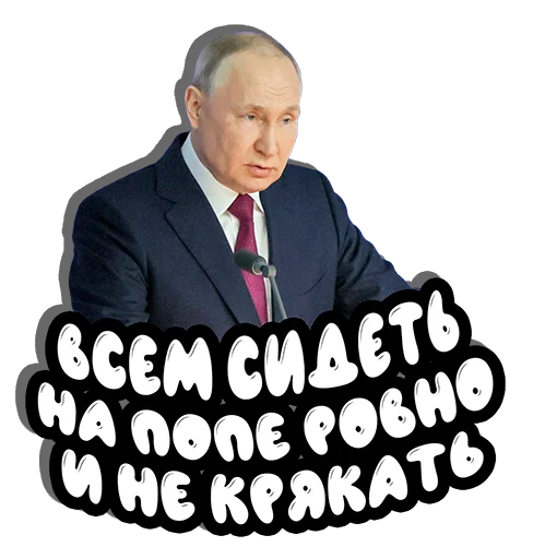 Стікер Put in pack 🤨