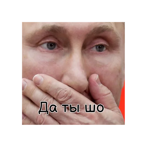 Стікер Путин КРАШ❤️ 💁‍♂️