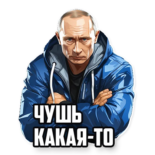 Путин В.В.  sticker 🤨