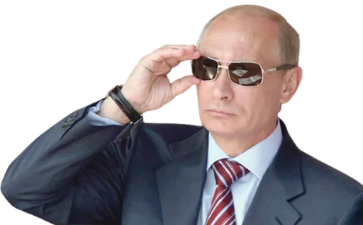 Telegram stikerlari Vladimir Putin
