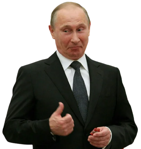 Telegram Sticker «Vladimir Putin» 👏