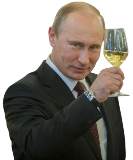 Стикер Telegram «Vladimir Putin» 😒