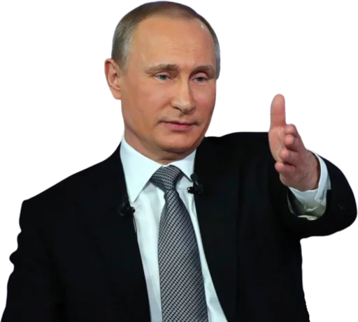 Стікер Vladimir Putin 🤝