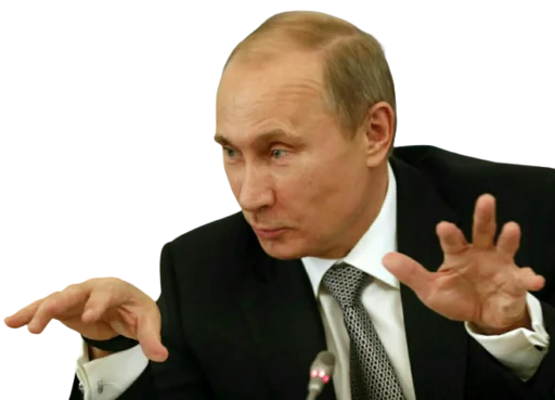 Стікер Telegram «Vladimir Putin » 🥴