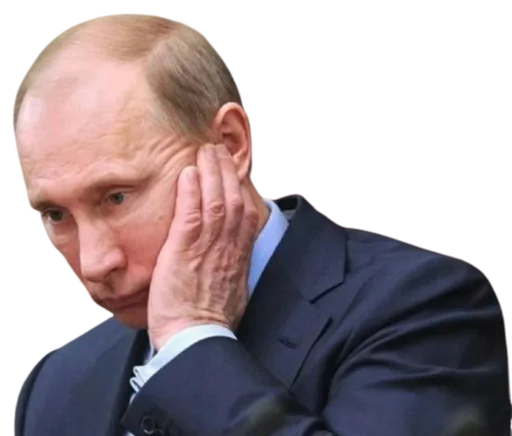 Стикер Telegram «Vladimir Putin» 👋