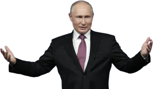 Эмодзи Vladimir Putin 👉