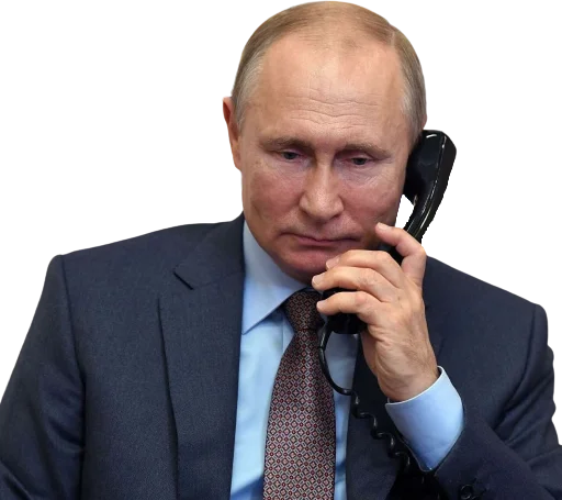 Стікер Telegram «Vladimir Putin» 📞