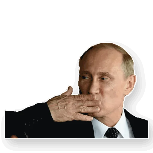 Стікер Telegram «Путин» 😙