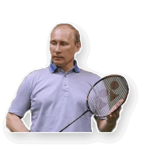Стікер Telegram «Путин» 🎾