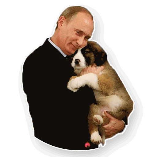 Стикер Путин 🐶