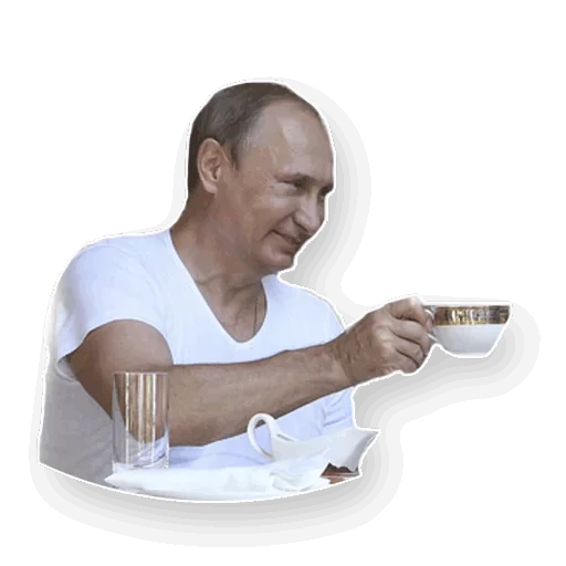 Стикер Путин 🍵