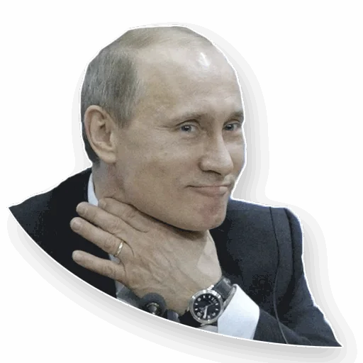 Стікер Telegram «Путин» 😵