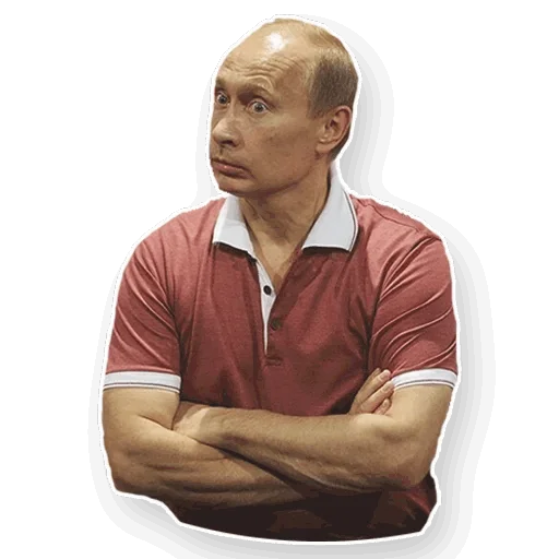 Стікер Telegram «Путин» 😧