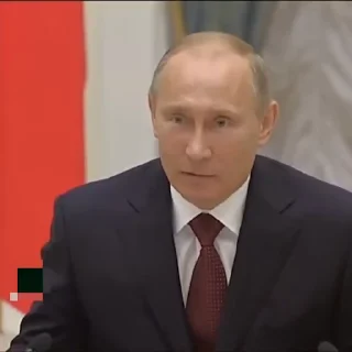 Putin Russia sticker ✊