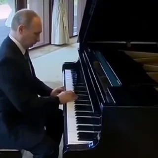 Стікер Putin Russia 🎹