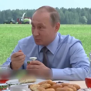 Putin Russia sticker ✍