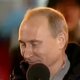 Стікер Putin Russia 🎤