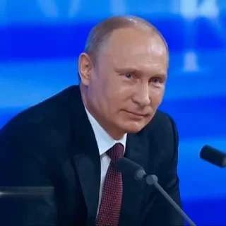 Стикер Putin Russia 😏