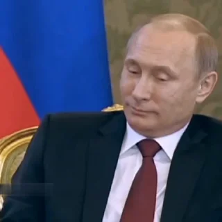 Стікер Putin Russia 😌