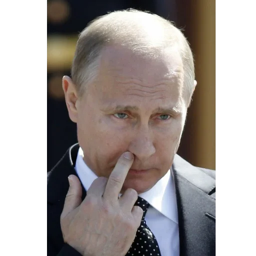 Telegram Sticker «Putin» 🖕