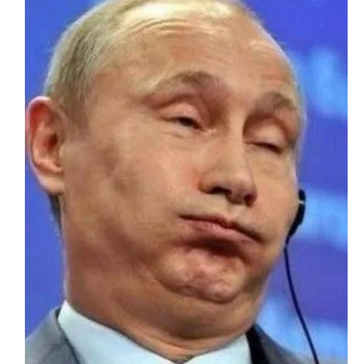 Стікер Telegram «Putin» 😒