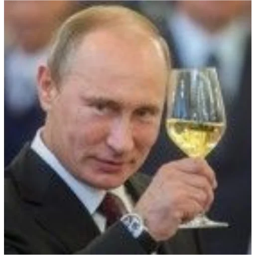 Telegram Sticker «Putin» 🥂