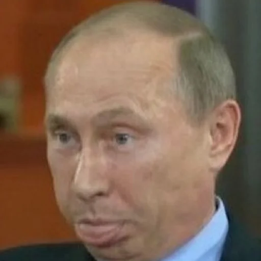 Стикер Telegram «Putin» 😋