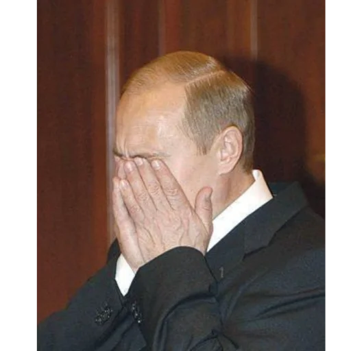 Стікер Telegram «Putin» 😭