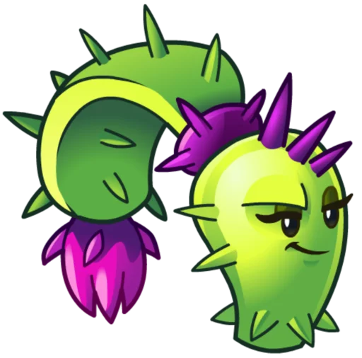 Telegram stiker «Plants vs Zombies 2» 🌵