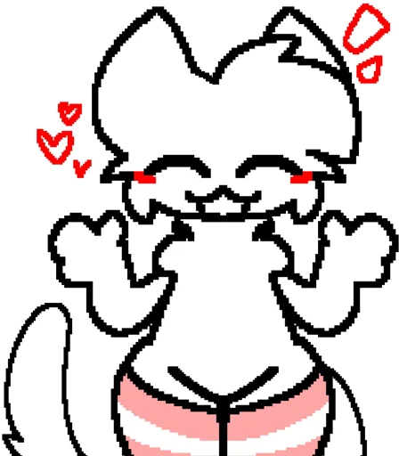 Telegram Sticker «Silly cat» 🗣️
