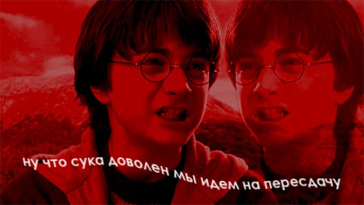 Гарри Поттер sticker 😡