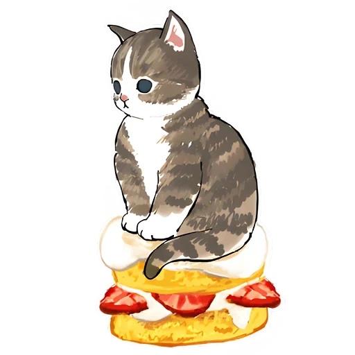 Telegram stiker «Милые котики» 🥪